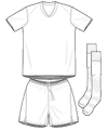 Uniforme 2 da seleção de Guam