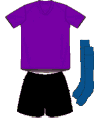 Uniforme 2 da seleção do Iêmen do Sul