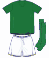 Uniforme 1 da seleção da Irlanda do Norte