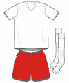Uniforme 2 da seleção de Madagascar