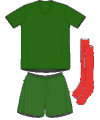 Uniforme 2 da seleção do Malawi