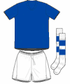 Uniforme 1 da seleção do Mandato Britânico da Palestina