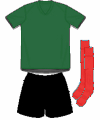 Uniforme 1 da seleção do México