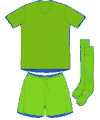 Uniforme 1 da seleção da Nigéria