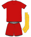 Uniforme 2 da seleção da Papua-Nova Guiné