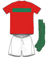 Uniforme 1 da seleção de Portugal