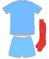Uniforme 1 da seleção da República Democrática do Congo