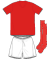 Uniforme 1 da seleção da Suíça