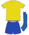 Uniforme 2 da seleção da Tanzânia