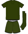 Uniforme 3 da seleção da Tunísia