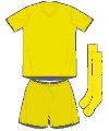 Uniforme 1 da Seleção da Ucrânia