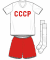 Uniforme 2 da seleção da União Soviética