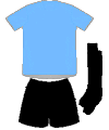 Uniforme 1 da seleção do Uruguai