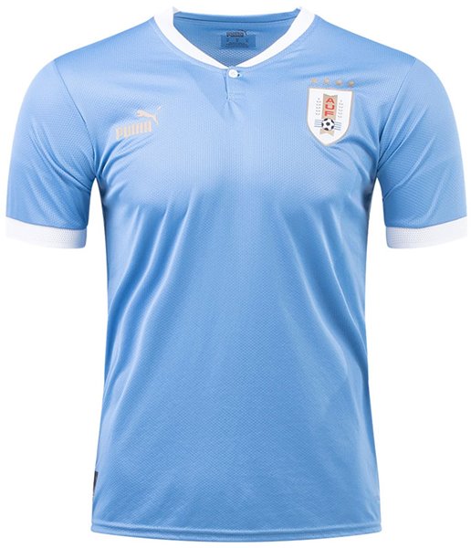 Uniforme 1 da Seleção do Uruguai para a Copa do Mundo de 2022