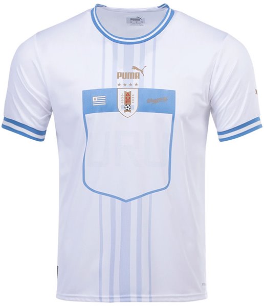 Uniforme 2 da Seleo do Uruguai para a Copa do Mundo de 2022