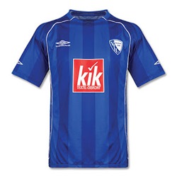 Uniforme 1 do VfL Bochum - Temporada 2007/2008