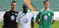 Uniformes do VfL Wolfsburg - Temporada 2009/2010